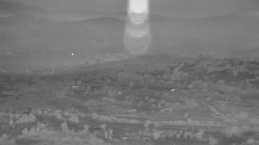 תיעוד מתקיפת תשתיות של ארגון הטרור חיזבאללה