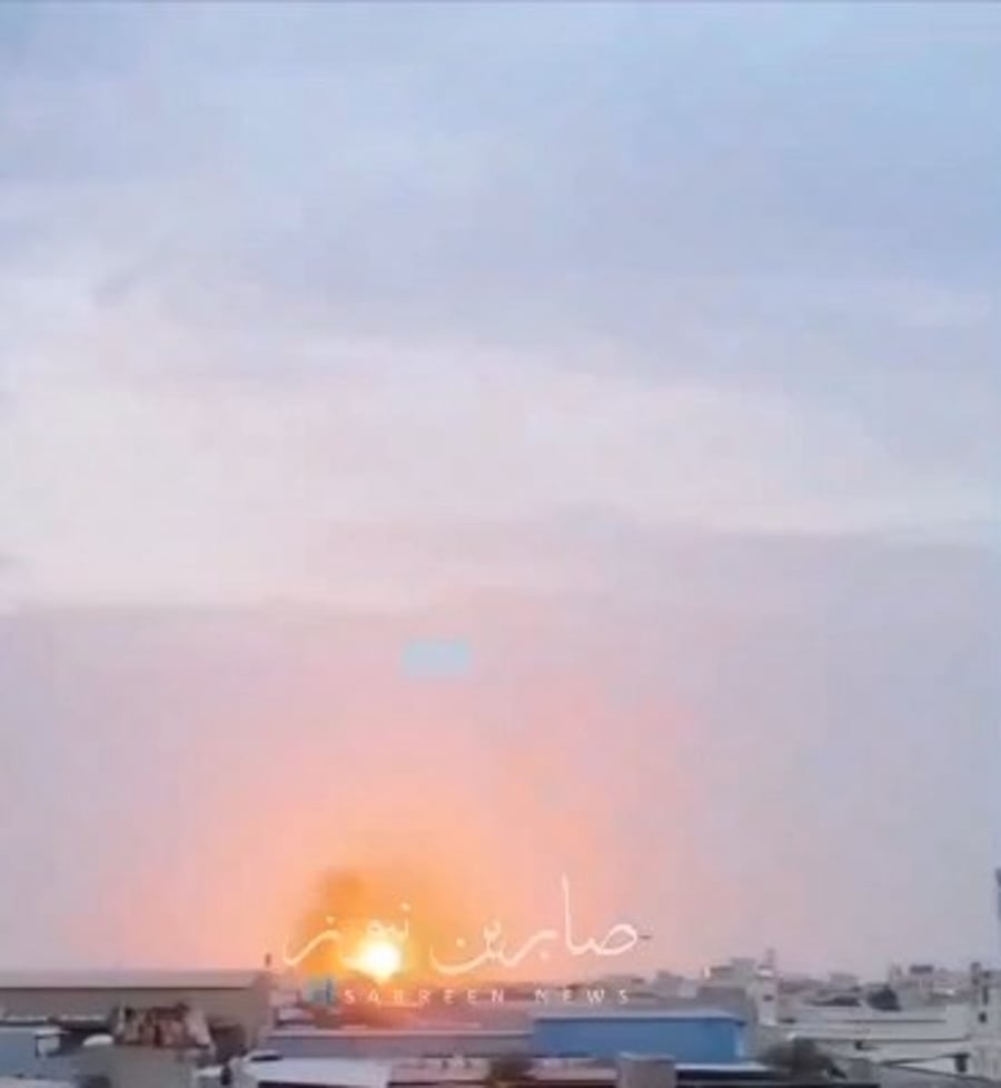 איראן תקפה מתקן לאחסנת נפט בבחריין