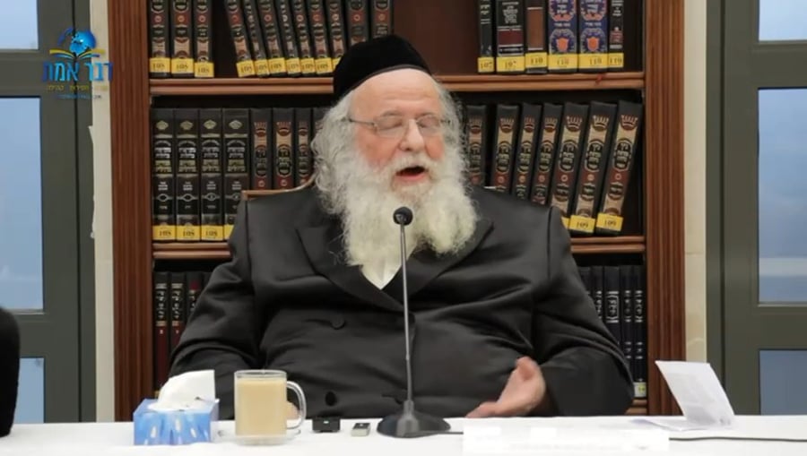 הגר"ש אלתר בשיעור חוה"מ פסח