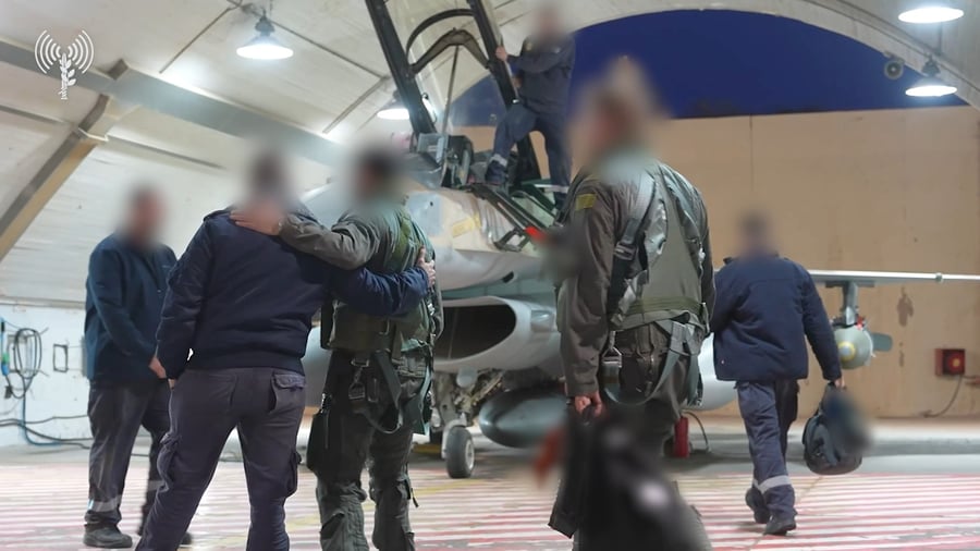 ההמראות לתקיפה באיראן