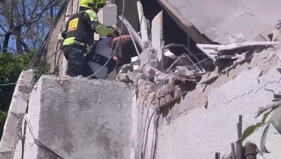 זירת נפילה בגוש-דן