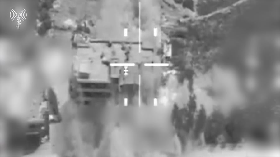 תיעוד מתקיפות חיל האוויר בלבנון