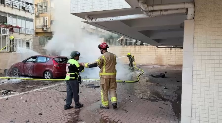 זירת הנפילה בפתח תקווה