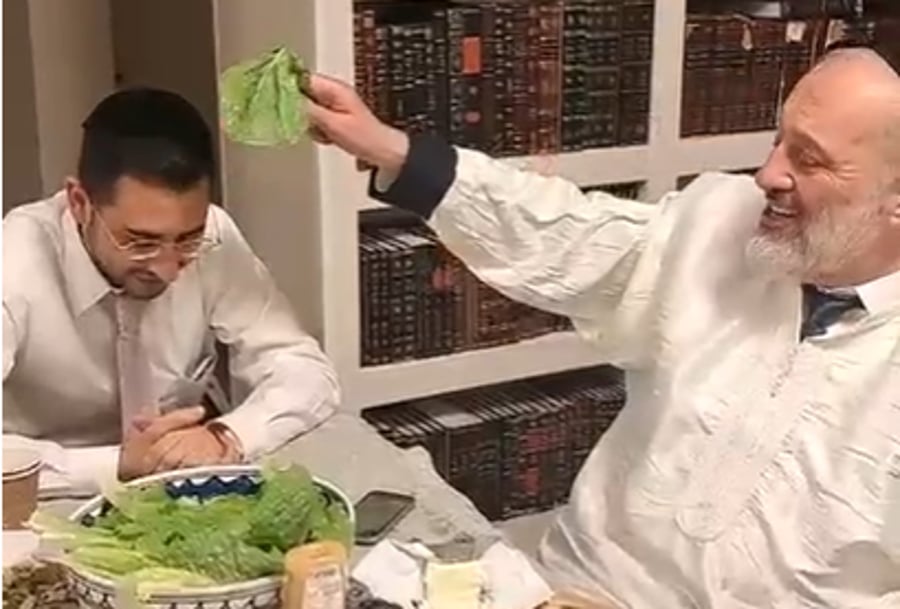 דרעי חוגג את המימונה, אמש