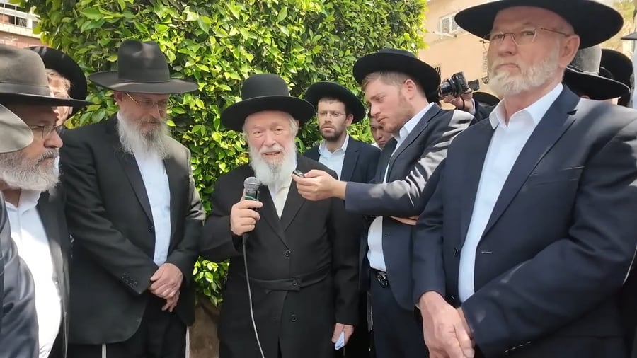 הגר"י זילברשטיין בדברי החיזוק בהלווית הבחור יהושע ראם ז"ל