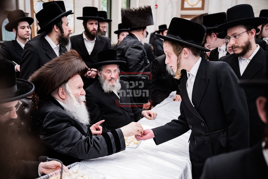 האדמו"ר מבאבוב בטיש פסח שני במונסי