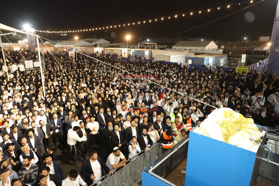 הגרש"מ עמאר בהדלקה לכבוד ל"ג בעומר