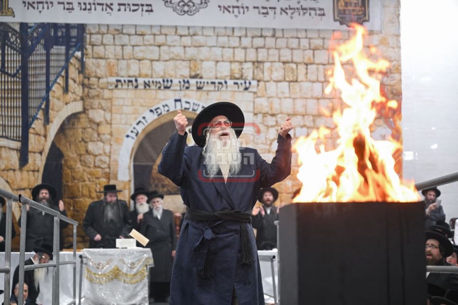 ל"ג בעומר בחצה"ק צאנז