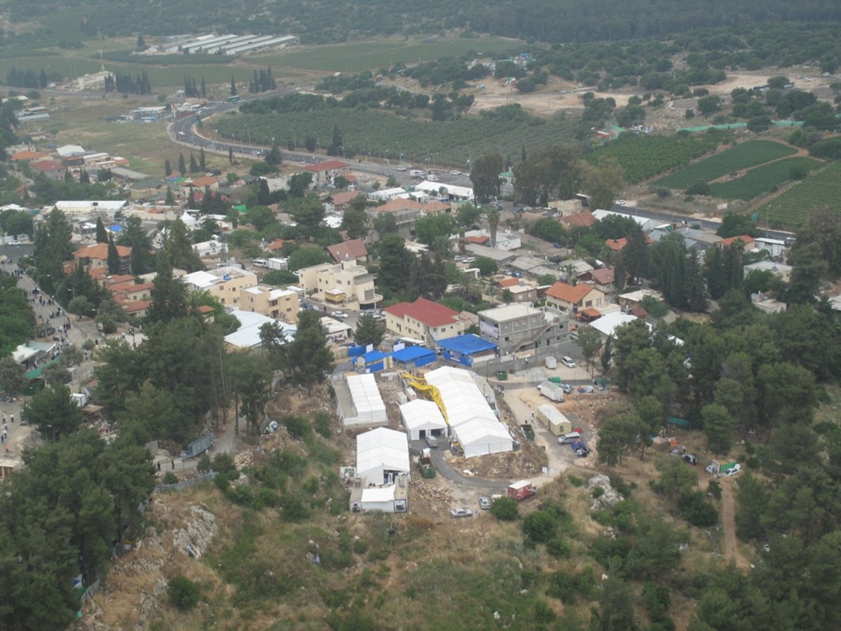 גלריה מרהיבה: מירון ממעוף הציפור