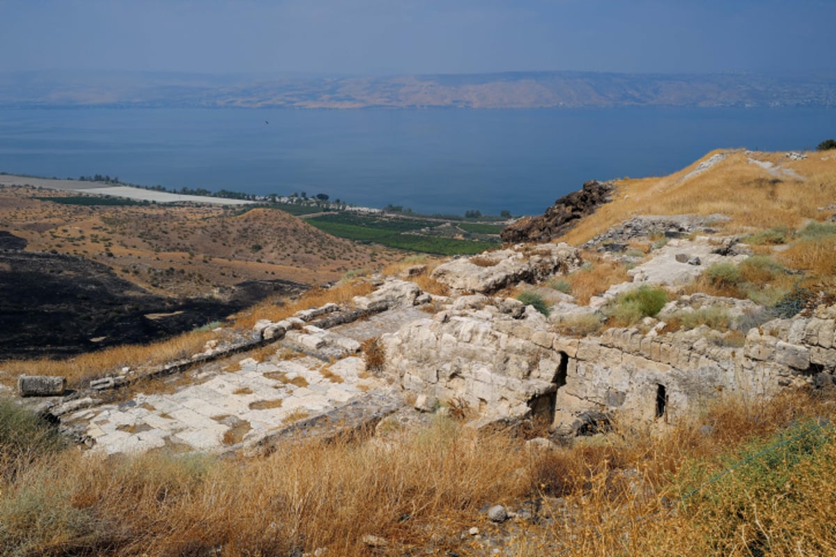 הנוף מסוסיתא שבגולן