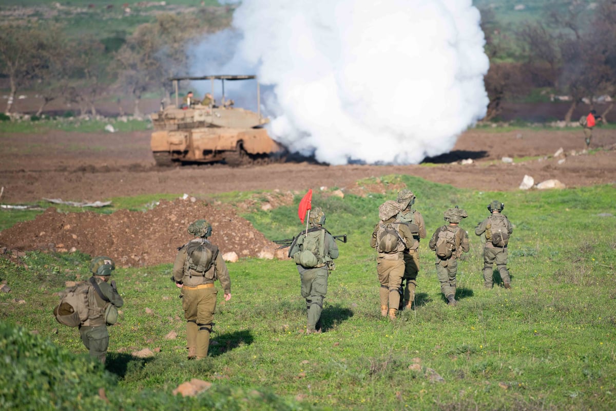 פעילות כוחות צה״ל בגבול הצפון אתמול