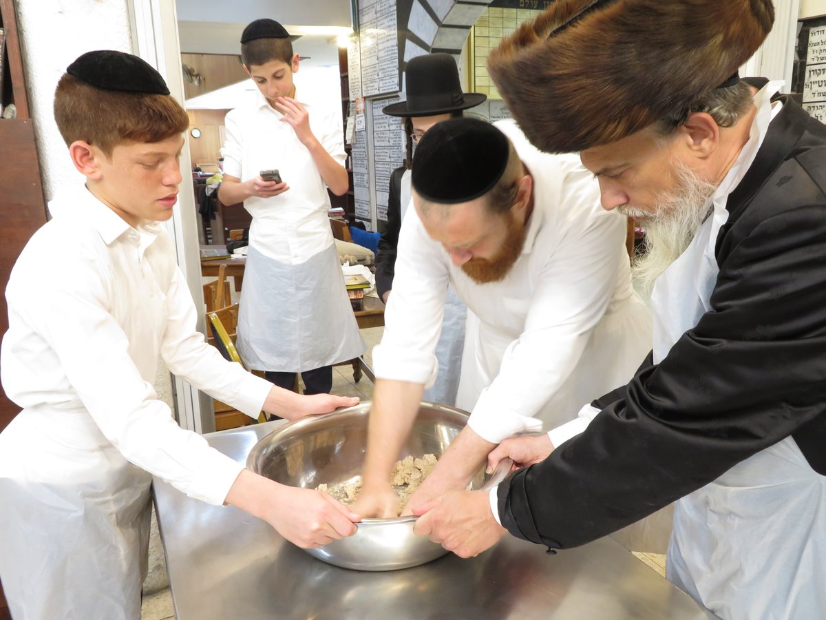 חג הפסח בצל הגה"צ ר' מרדכי אויערבאך