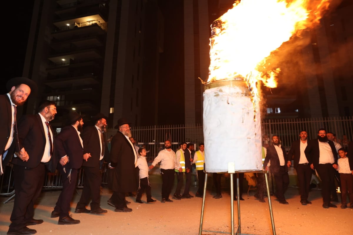 ל"ג בעומר בחצר החיד"א בנתיבות