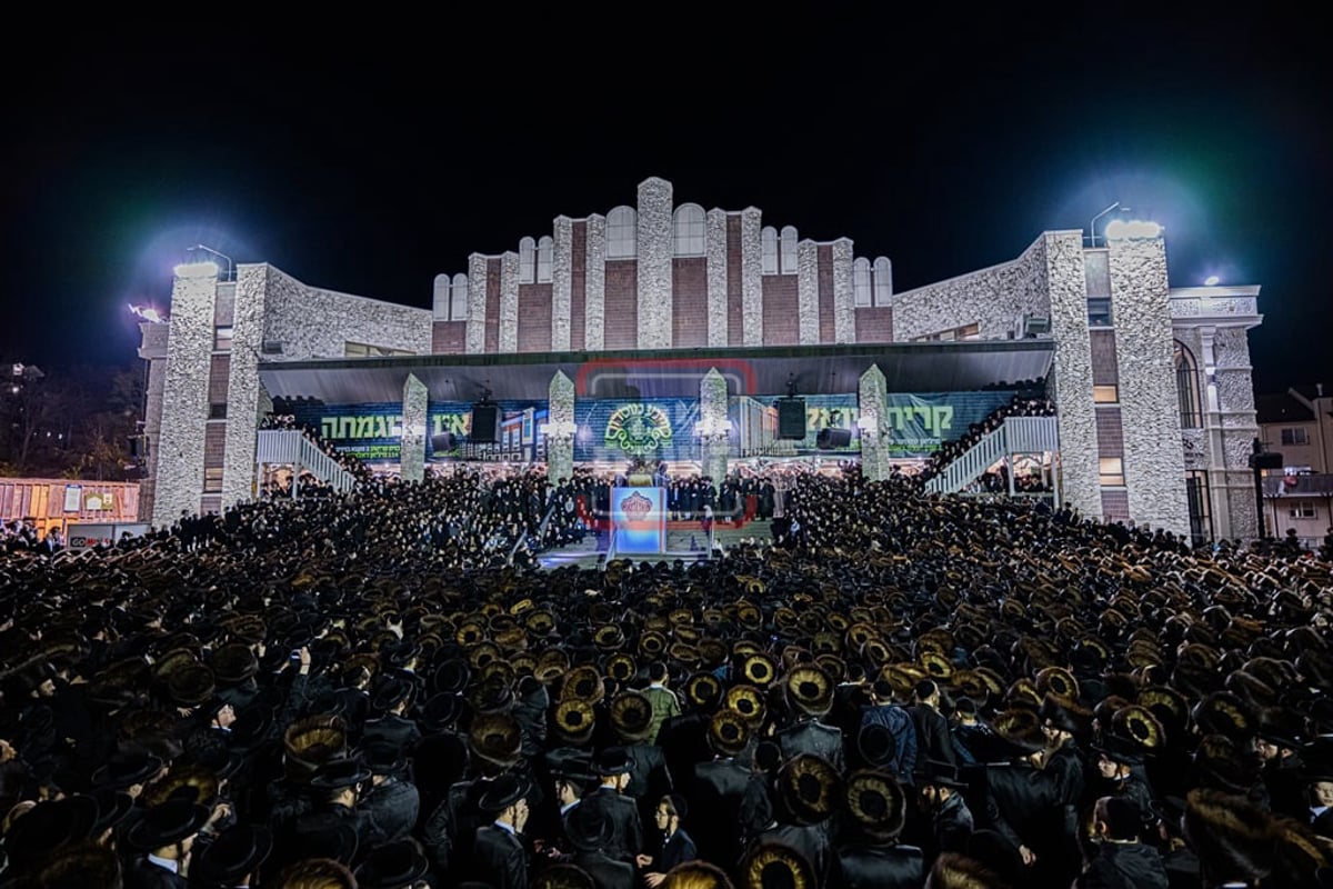 האדמו"ר מסאטמר בטיש נעילת החג 