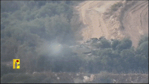 חיזבאללה תיעד את ירי טיל הנ"ט לעבר לוחמי צה"ל | צפו