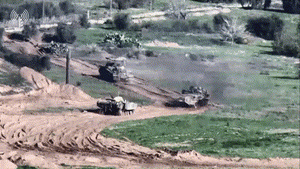אוגדה 36 פתחה במתקפה נגד החמאס במחנות המרכז | כך זה נראה