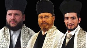 יצחק מאיר הלפגוט, יעקב מוצן, שלמה גליק ודובלה הלר