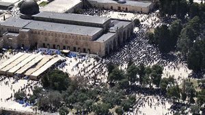 הרמדאן במספרים: מיליון וחצי מתפללים, מעל 100 עצורים