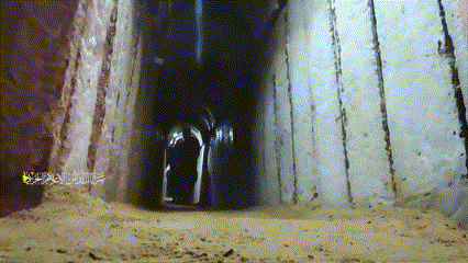 מחבלי החמאס במנהרות התקיפה