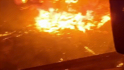שעות ארוכות של אש בוערת בצפון מירי החיזבאללה | 11 נפגעו קל בפעולות הכיבוי