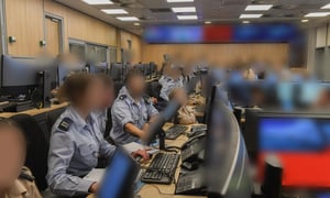 תיעוד מבור חיל האוויר במהלך התקיפות בתימן